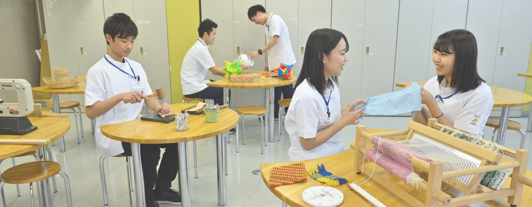 作業療法実習風景