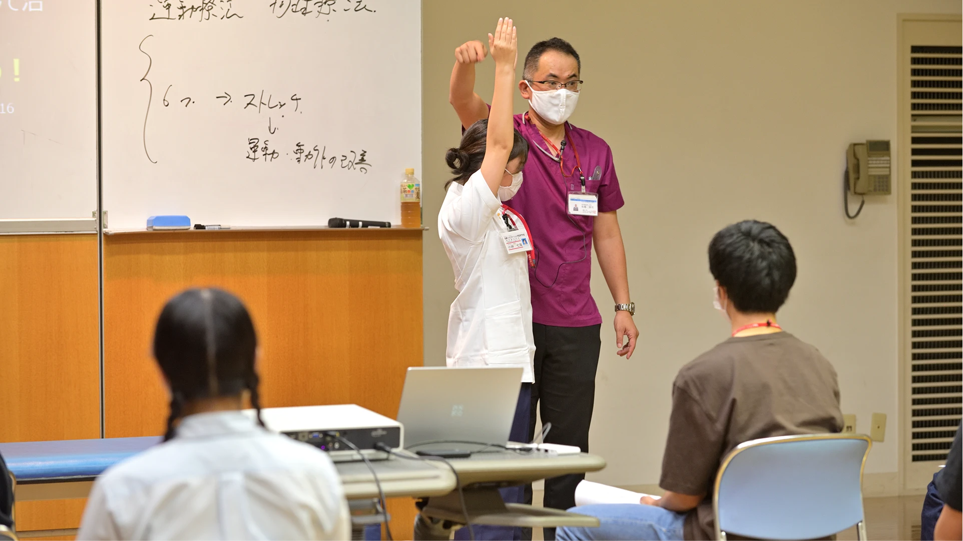 模擬授業の様子